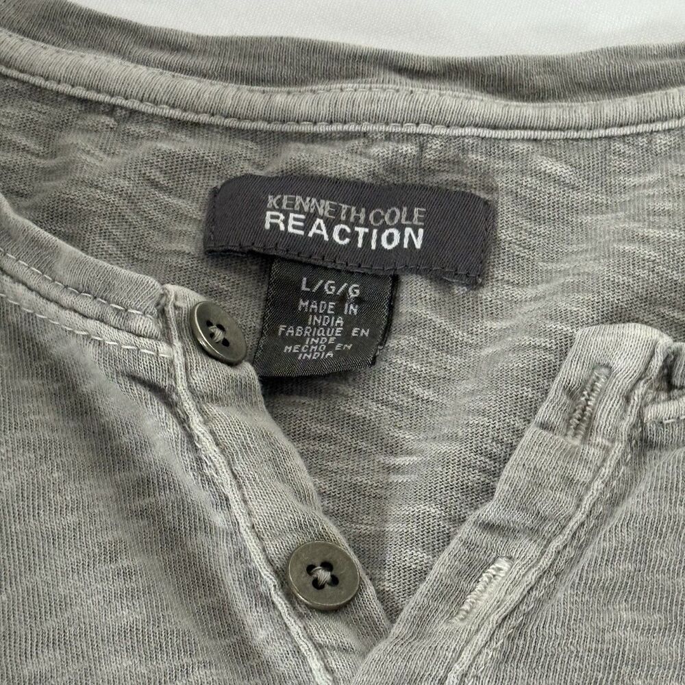 Kenneth Cole Reaction Men's Short Sleeve T-Shirt Gray Size Large